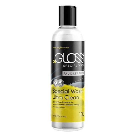 BeGLOSS - Special Wash Ultra Clean - Wasmiddel - PU-leer &amp; Wetlook - 100 ml