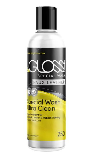 beGLOSS - Special Wash Ultra Clean - Wasmiddel - PU-Leer en Wetlook - 250 ml