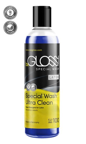 beGLOSS - Special Wash Ultra Clean - Wasmiddel - Latex, Rubber en Neopreen - 100 ml