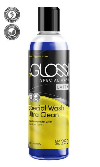 beGLOSS - Special Wash Ultra Clean - Wasmiddel - Latex, Rubber en Neopreen - 250 ml