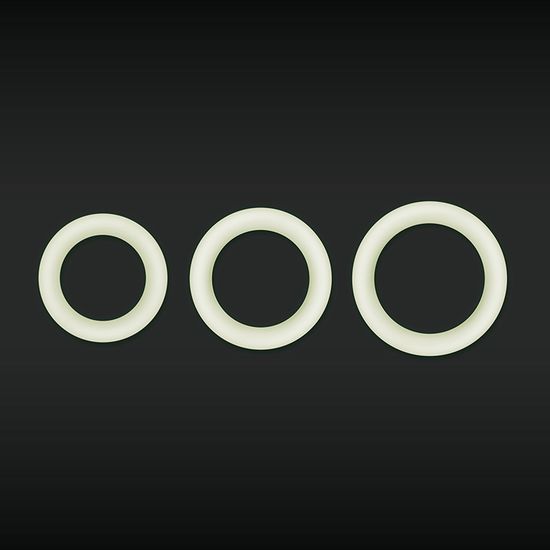 NSNovelties -  Glow in the Dark Cockring - Firefly - Siliconen