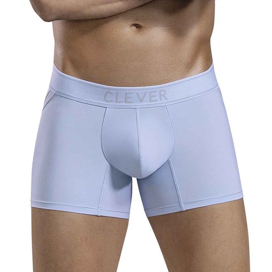 Clever Moda - Imagination Trunks - Boxershort - Zacht Microvezel - Brede Band - Licht Blauw