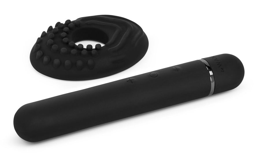 Le Wand - Baton Vibrator - Bullet Vibrator - Beweegbare Top  - Zwart
