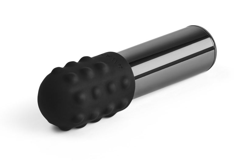 Le Wand - Bullet - Mini Vibrator - 2 Verwisselbare Opzetstukken - Zwart
