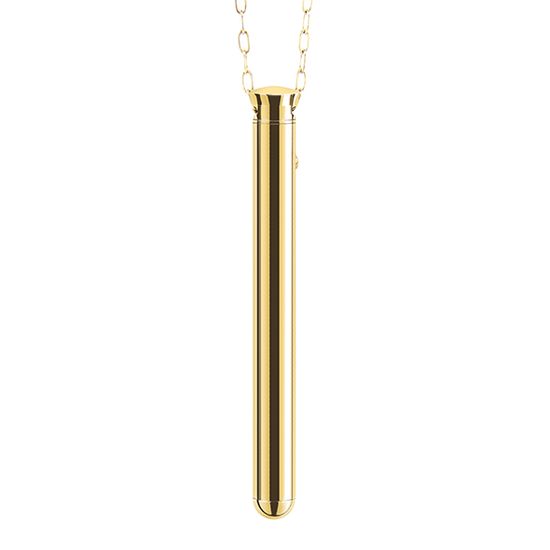 Le Wand - Necklace Vibe - Ketting - Vibrator - Stainless Steel - Goud