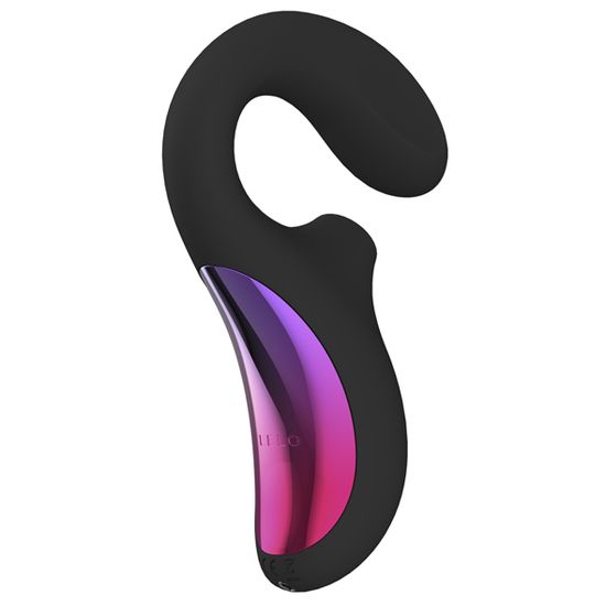 Lelo Enigma - Zwart | Dual Stimulation | Clitoris en G-spot Stimulator