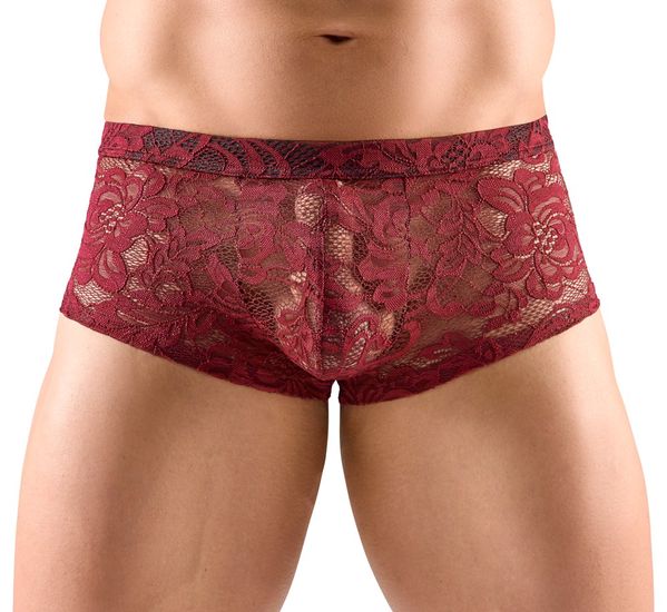 Svenjoyment Underwear - Hip Shorty - Kant - Bordeaux