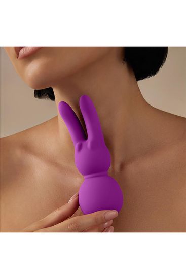 FemmeFun - Stubby 2 - Mini Clitoris Vibrator - Rabbit - Paars