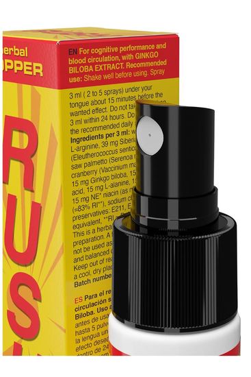  Rush - Herbal Popper - Natuurlijke Energizer - Spray - 15ml