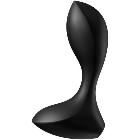 Satisfyer - Backdoor Lover - Vibrerende Butt Plug - Siliconen - Zwart 