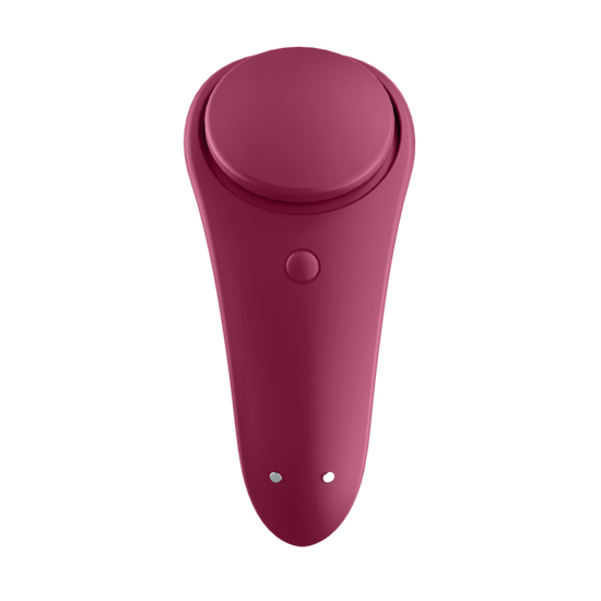 Satisfyer - Sexy Secret Panty Vibrator - Clitoris Stimulator - Rood