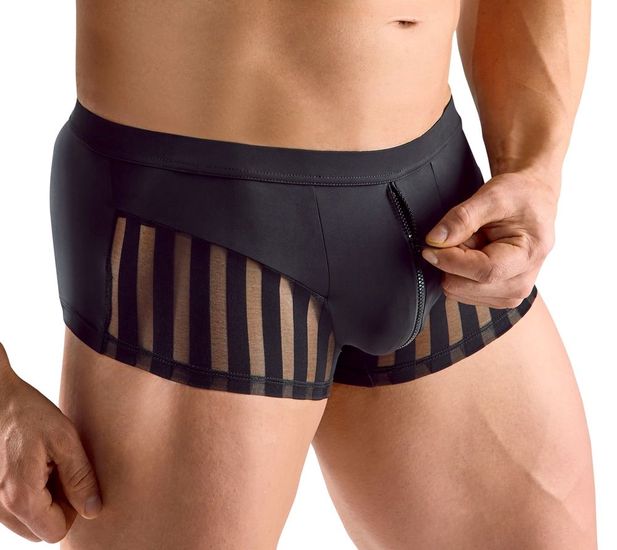 Svenjoyment Underwear - Short - Stripes - Microfiber - Zwart