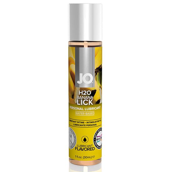 H2O Glijmiddel Banana Lick - System JO