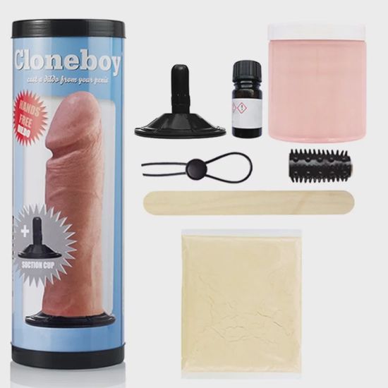 Cloneboy - My Personalized Dildo - Suction Cup - Maak je eigen Dildo - Nude