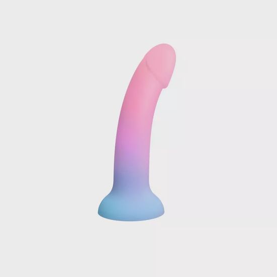 Love to Love - Dildo Utopia - Flexibel - Siliconen - Fluoriserend - Roze