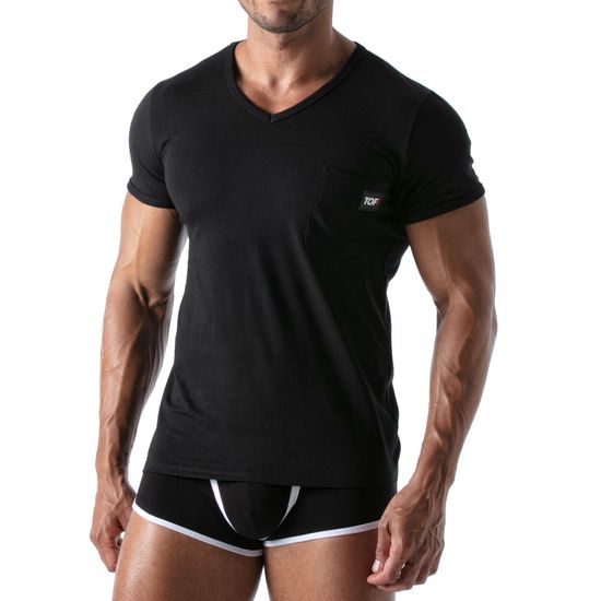 TOF PARIS - French T-shirt - Katoen - Zwart