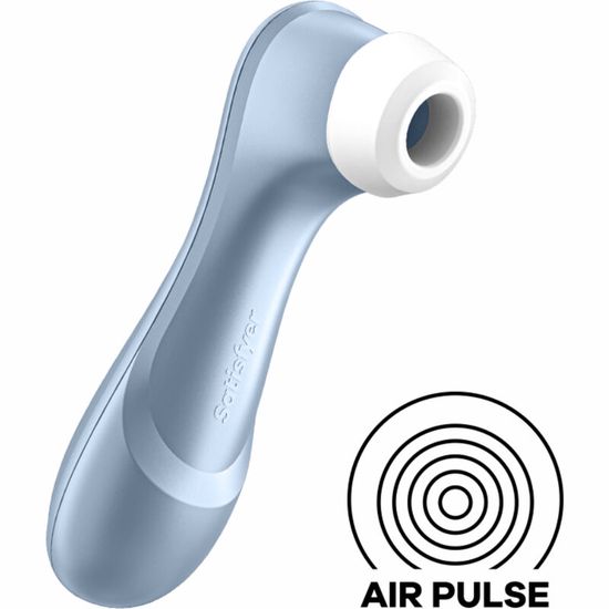 Satisfyer - Pro 2 Air Pulse Stimulator - Luchtdruk Vibrator - Blauw