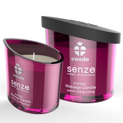 Senze - Massage Candle - Vanille - Jasmijn - Ylang Ylang