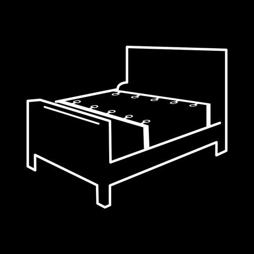 Bed Binding Set Verstelbaar - Fetish Submissive