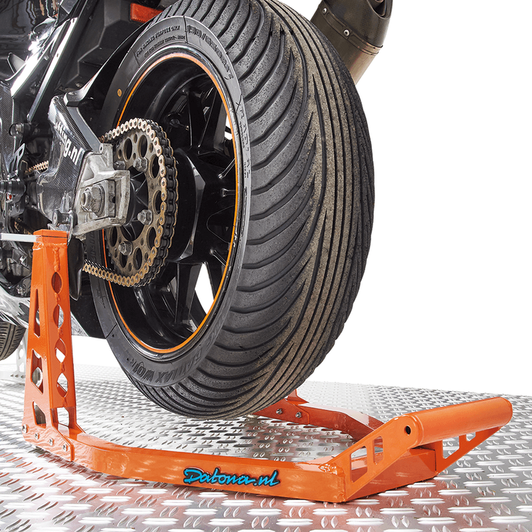MotoGP Verrijdbare paddockmotorsteun achterwiel KTM Oranje