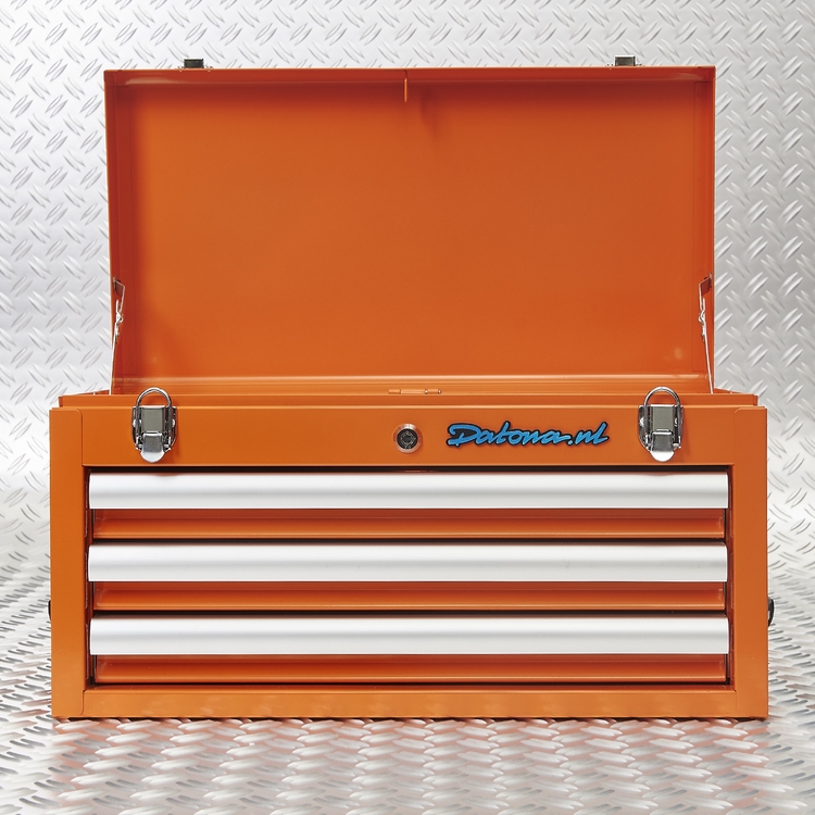 klep van oranje toolbox open 51101 orange