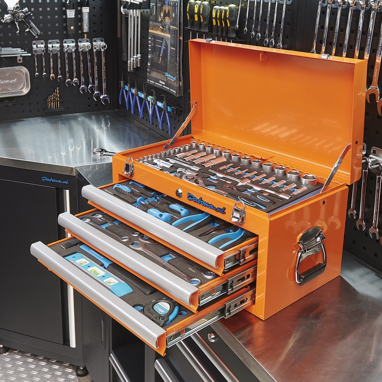 vier modules in toolbox 51101 orange 4