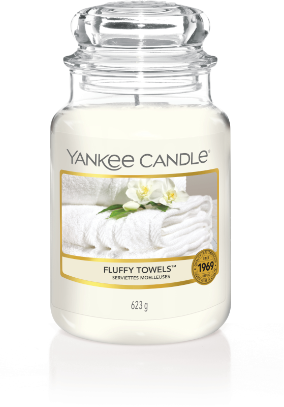 Vela Perfumada Yankee Candle Grande Fluffy Towels