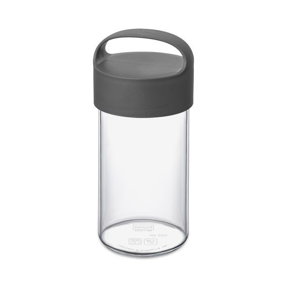 Eva Solo Trinkflasche 500 ml, Grau/Transparent