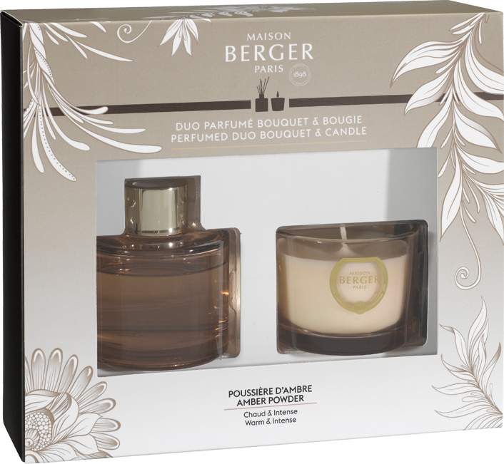 Maison Berger Paris - Coffret Lampe Berger Holly Nude + Poussière