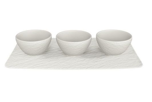 Porcelana Premium Villeroy & Boch Manufacture Cuencos de pasta Blanco 