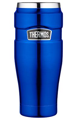 Tazza termica Thermos King Metallic Blu 0,47 litri ? Disponibile su  Cookinglife