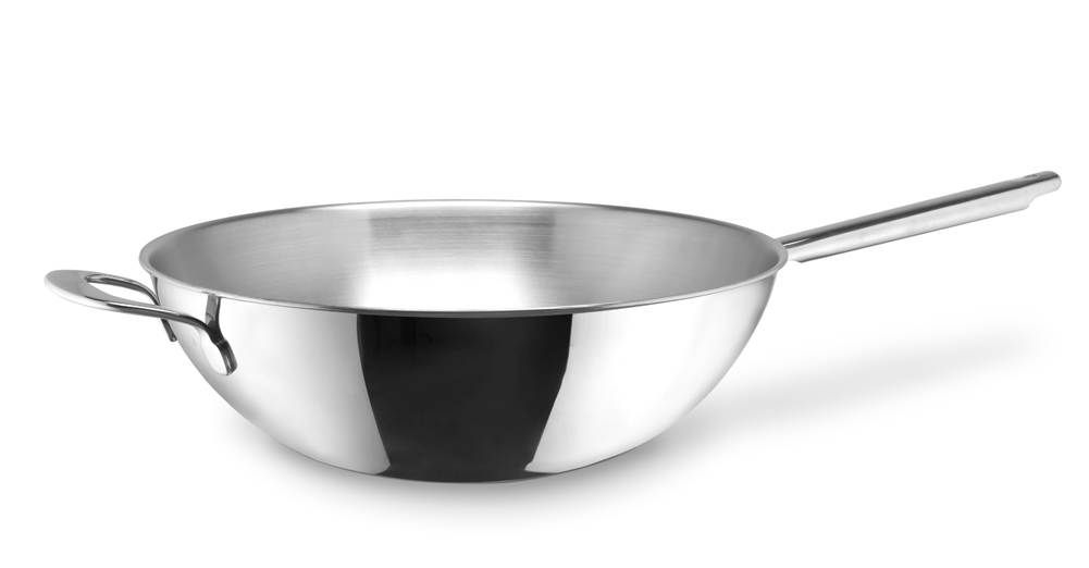 trechter Arabisch onderdak Habonne wokpan Triply Wok Ø 30 cm kopen? | Cookinglife