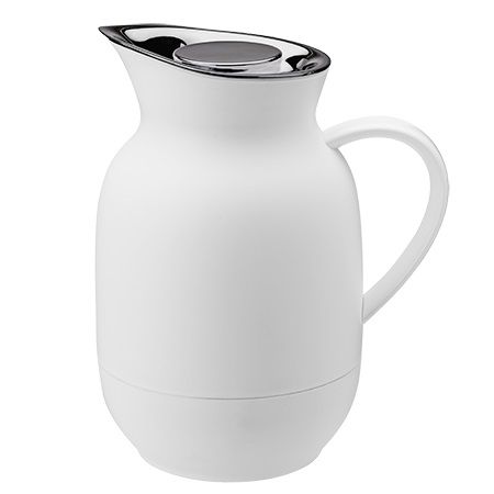 Drink water Hoeveelheid van dun Stelton Thermoskan voor koffie Amphora Soft White 1 Liter kopen? |  Cookinglife
