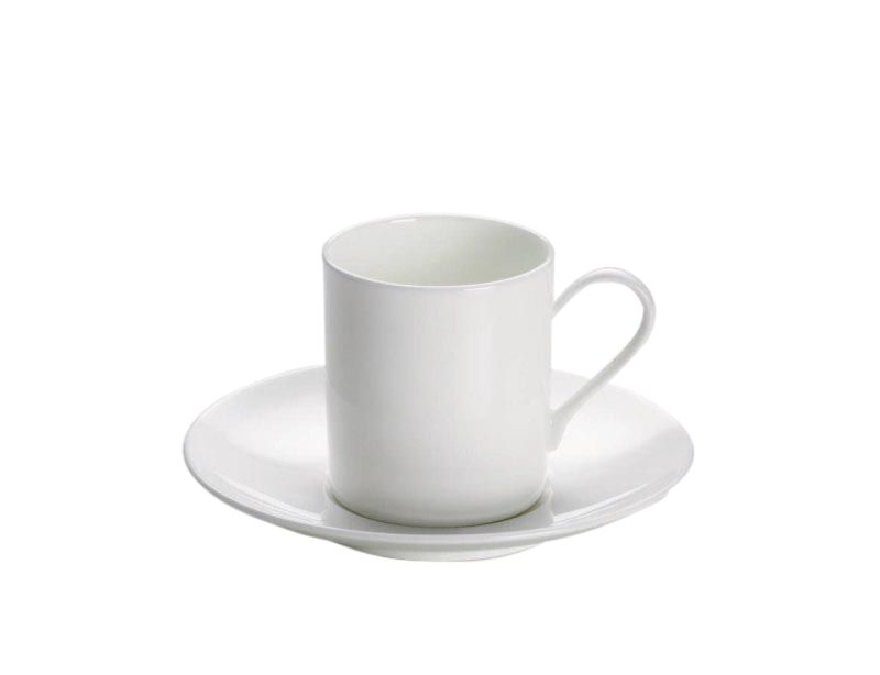 Tasse & Assiette : Tasse à café 100 ml avec soucoupe Black or